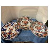Flower design platter