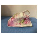 Vintage handpainted Nippon cheese keeper