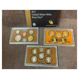 2011 US mint proof set w/presidential coins