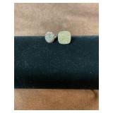 Sterling silver and natural gem rings (2)