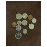 Lot of Canadian coins