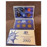 2002 US mint proof set