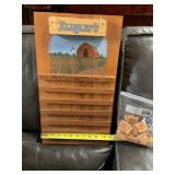 Wooden interchangeable calendar