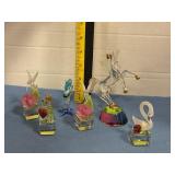 Glass figurines
