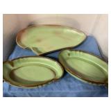 Frankoma pottery ceramic Serving bowls