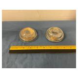Clear glass paperweights