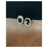 Set of Sterling silver clip on earrings