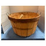 Wooden product apple basket