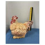Rooster cookie jar