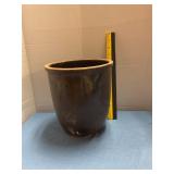 vintage stoneware crock w/ chips