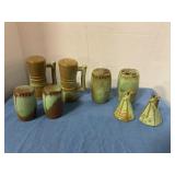 Frankoma pottery ceramic salt & pepper shakers