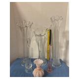 Glass vases