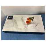Mikasa divided serving dish