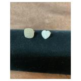 Sterling silver and natural gem rings (2)