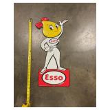Vintage Esso Metal sign