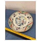 Antique ceramic plate