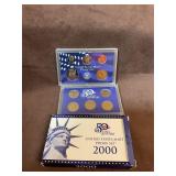 2000 US mint proof set