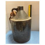 stoneware jug w/ chips