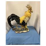 Welcome Rooster decor