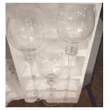 22IN GLASS CANDLE HOLDER STEMS