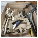 CLAMPS AND ASSORTED PLIERS