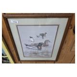 SIGNED MALLARDS PRINT
