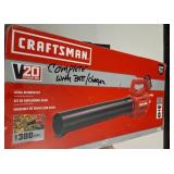 CRAFTSMAN V20 BLOWER BATTERY AND CHARGER