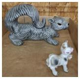 CERAMIC AND PORCELAIN FIGURINES