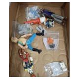 PEZ AND ASSORTED ACTION FIGURES