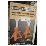 CENTRAL MACHINERY JACK STANDS