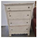 PAINTED 4 DRAWER CHEST