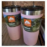 2 PC OZARK TRAIL TUMBLERS