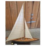 WOODEN SCHOONER MODEL 36 X 44