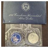 1972 IKE SILVER DOLLAR