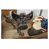 AMERICAN EAGLE FIGURINES