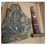 NATIVE STYLE CERAMIC DECOR, FIGURINE