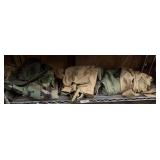 VINTAGE MILITARY CLOTHING ASSORTED SIZES