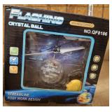 FLASHING BALL HELO DRONE TYPE TOY