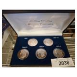 SILVER CLAD MORGAN SILVER DOLLAR REPLICAS