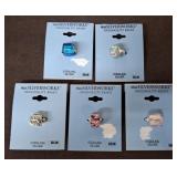 MARKED STERLING SILVER CHARMS/PENDANTS