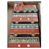 NORTH POLE EXPRESS TIN TRAIN CANISTERS