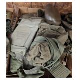 MILITARY BELTS, POUCHES, MISC