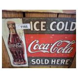 COCA-COLA METAL SIGN   16X12