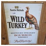 WILD TURKEY METAL SIGN   18X24