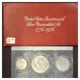 BICENT SILVER UNCIRCULATED SET