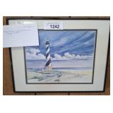 CAPE HATTERAS LIGHT HOUSE PRINT