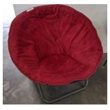 FOLDING PAPASAN STYLE CHAIR