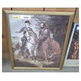 THE LAST MEETING FRAMED PRINT