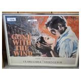 GONE W/ THE WIND FRAMED POSTER