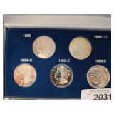 SILVER CLAD MORGAN SILVER DOLLAR REPLICAS